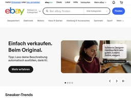 Elektronik, Autos, Mode, Sammlerstücke, Möbel und mehr Online-Shopping | eBay